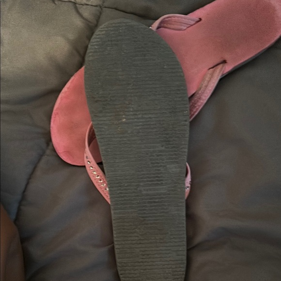 Pink Rhinestone Flip Flops - Picture 4 of 5